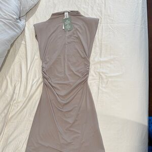 H&M Beige Midi Dress